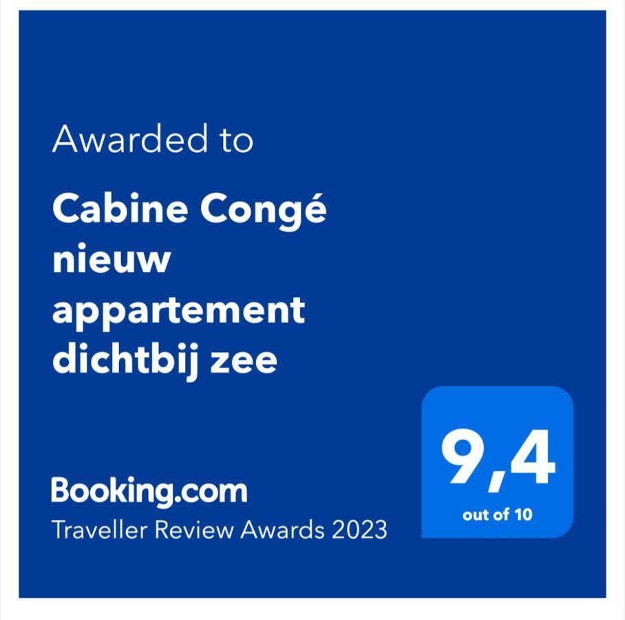 Cabine Conge Nieuw Appartement Dichtbij Zee Oostende Eksteriør billede